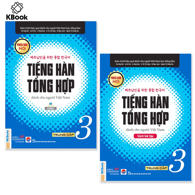 Sách - Combo Tiếng Hàn Tổng Hợp Dành Cho Người Việt Nam - Trung cấp 3