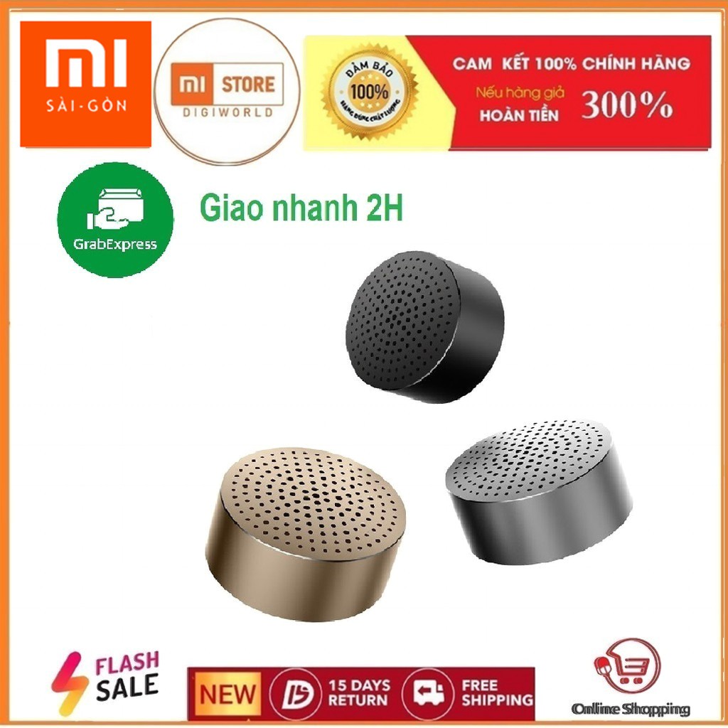 Loa tròn mini Xiaomi Portable Bluetooth ( Nhiều màu ) - Chính hãng Digiworld