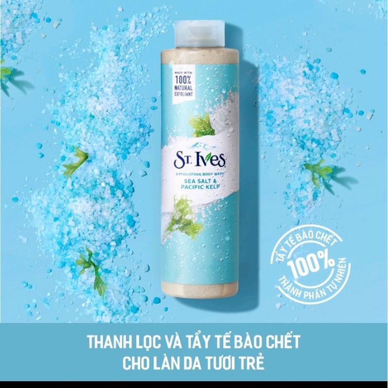 Sữa tắm ives 650g mẫu mới của muối biển , cam chanh và yến mạch | BigBuy360 - bigbuy360.vn