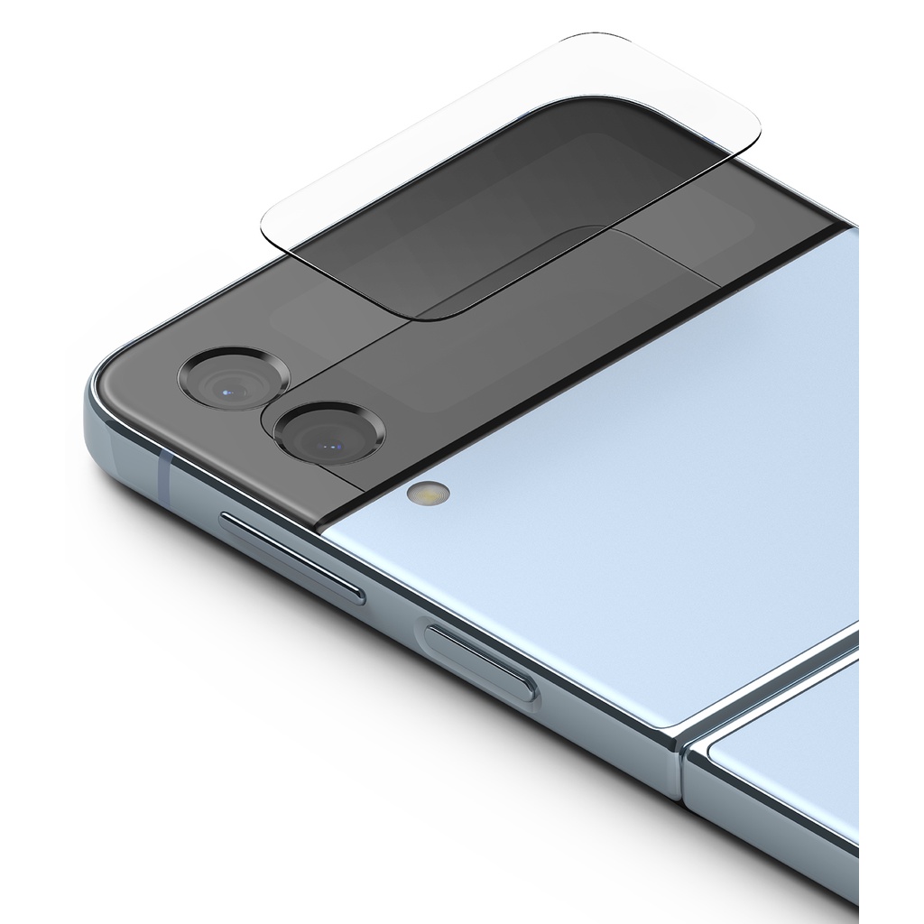 Ringke Cover Display Glass tương thích cho Galaxy Z Flip 4 5G Bảo vệ màn hình cho màn hình bên ngoài Kính cường lực 3 Pack