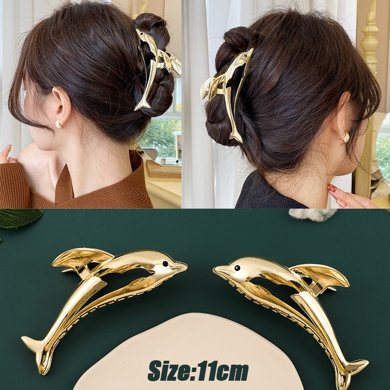 Kẹp Tóc Hình Cá Mập Thời Trang Hàn Quốc 2022 Cho Nữ