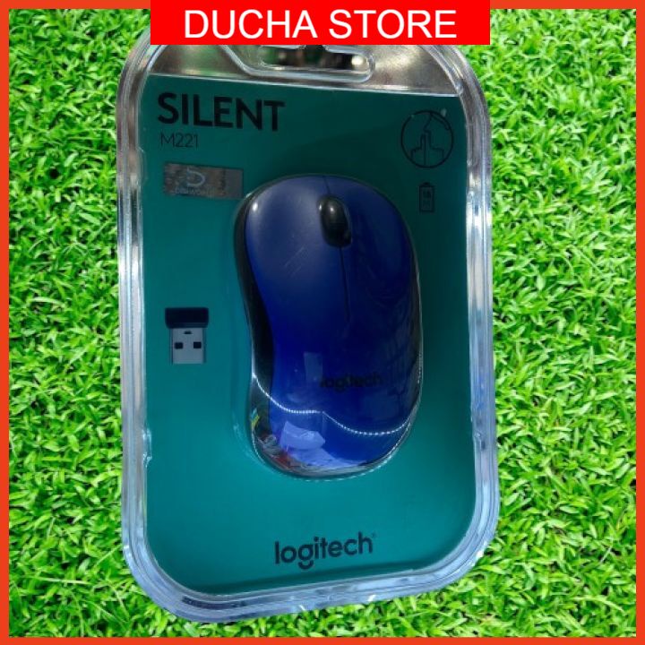 Chuột không dây Logitech M221 Hàng chính hãng - Bảo hành 12 tháng 1 đổi 1