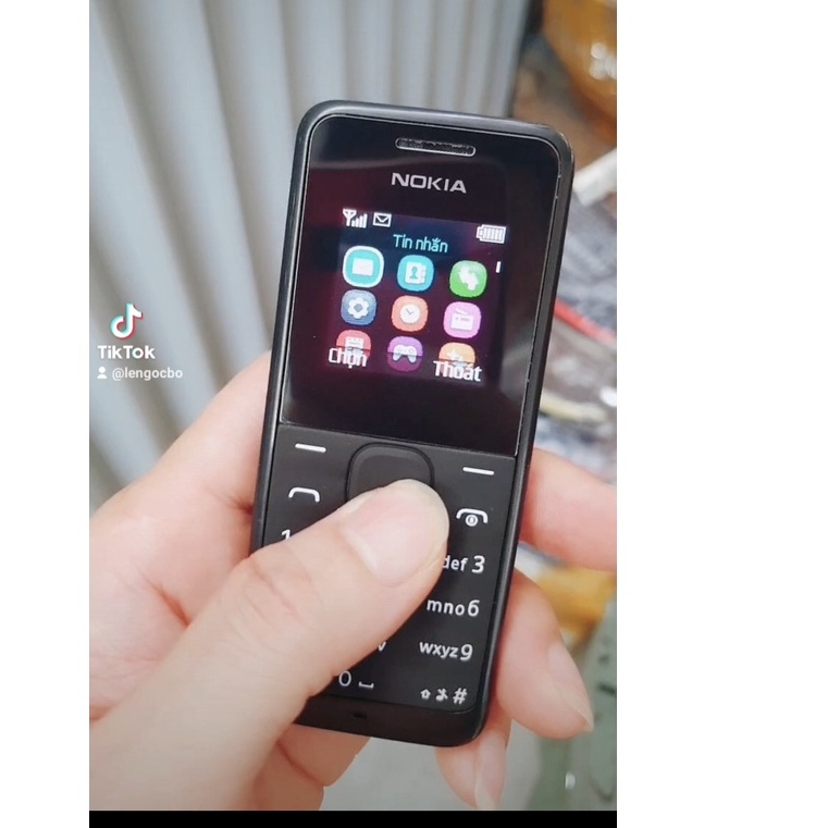 Điện thoại Nokia 105 2 sim chính hãng - Máy 2 Sim 2 Sóng Máy Zin Đủ Phụ Kiện Pin Sạc