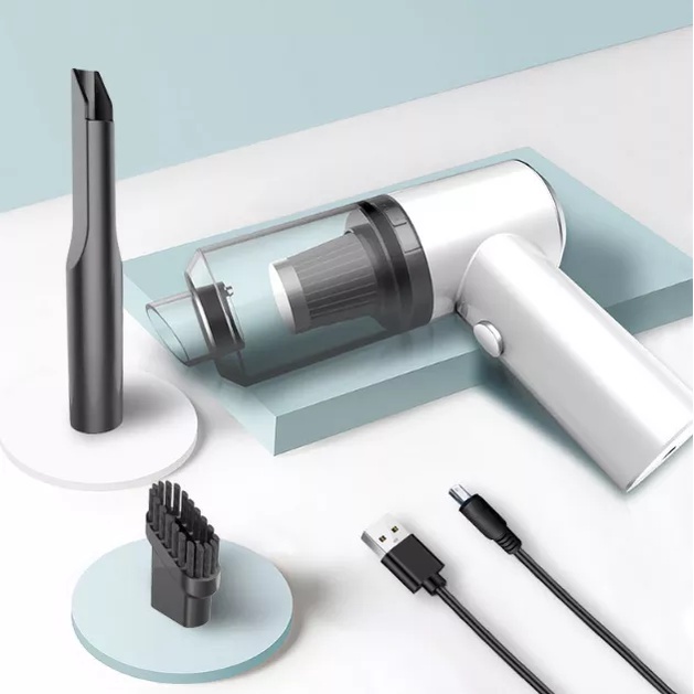 Máy hút bụi cầm tay Mini tienich247 - Máy hút bụi không dây đa năng lực hút mạnh hút bụi Ôtô, bụi giường nệm