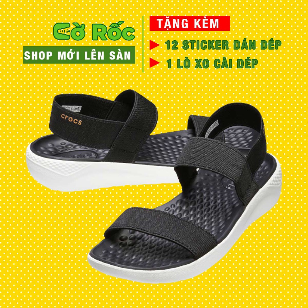 Dép Cross LiteRide Sandal màu đen cho nam và nữ