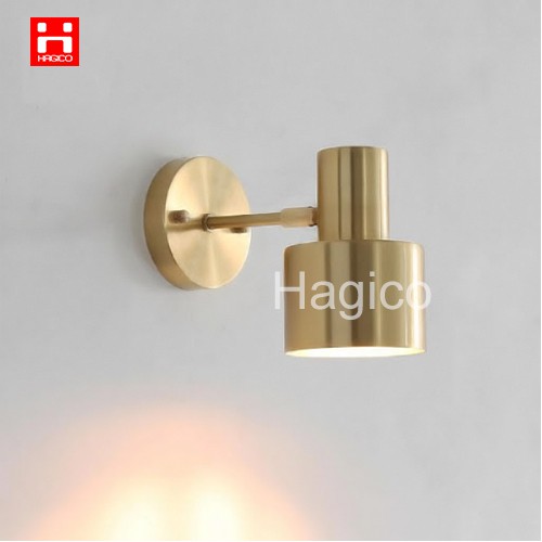 Đèn vách đèn gắn tường trang trí cao cấp GTCN507 thân xi vàng bóng