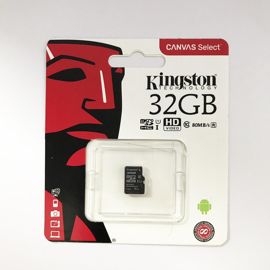 Thẻ nhớ Kingston 32GB Class 10 - hàng chính hãng