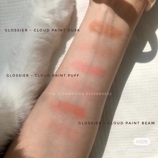 Má hồng dạng kem Glossier - Cloud paint