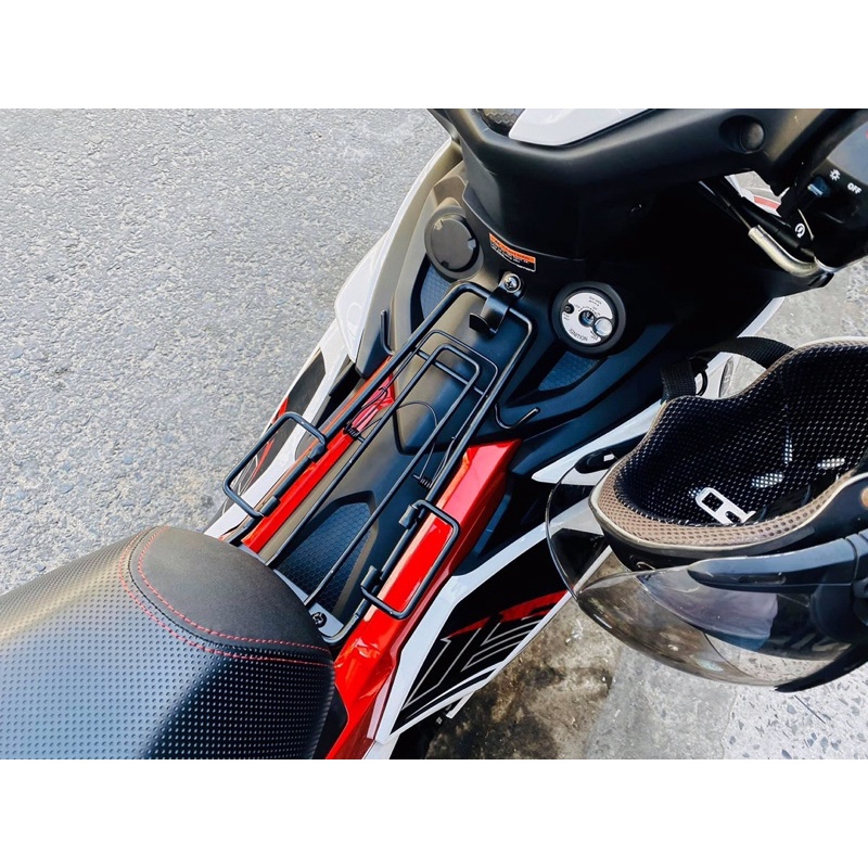 Baga Exciter 150  sơn tĩnh điện màu đen - gác baga ex150 - đồ chơi xe exciter