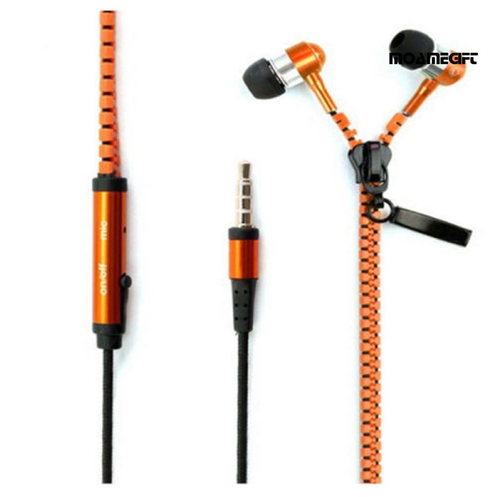 Tai Nghe Nhét Tai Moamegift 3.5mm Có Dây Và Mic Cho Điện Thoại / Mp3