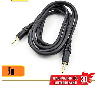 Dây loa 1 ra 1 jack 3.5 5m - dây loa