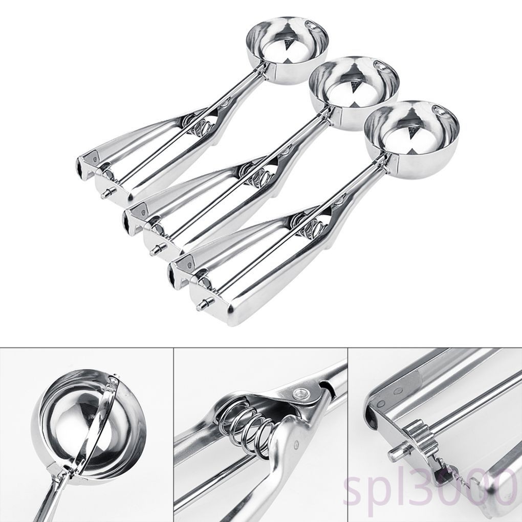 Muỗng Múc Kem Bằng Thép Không Gỉ