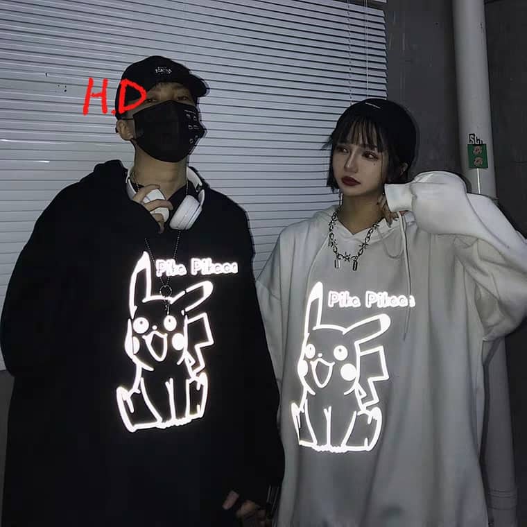 Áo hoodie phản quang Pica HDA0220