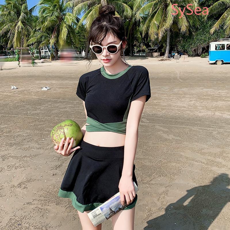 Đồ Bơi Thể Thao Phong Cách Hàn Quốc Thiết Kế Năng Động Cho Nữ