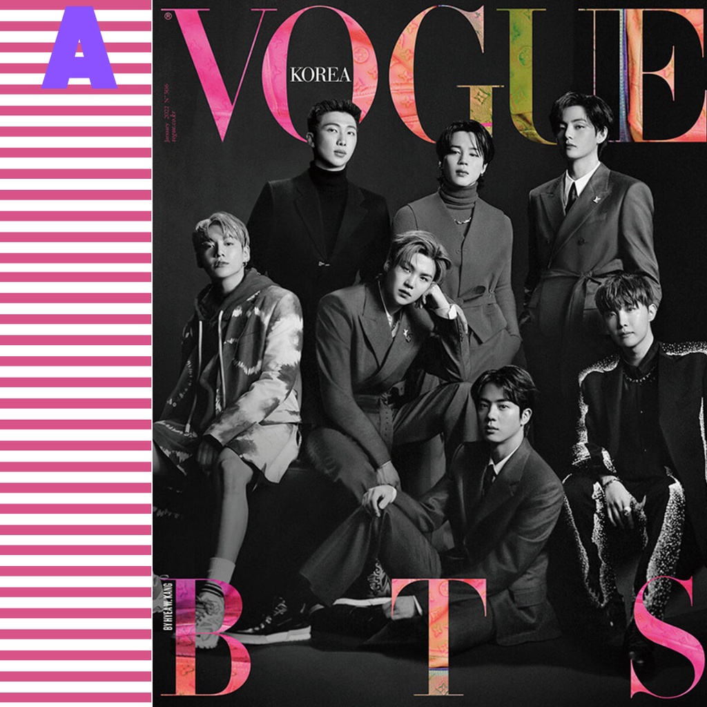 Thỏi son môi VOGUE KOREA 2022 Jan. BTS