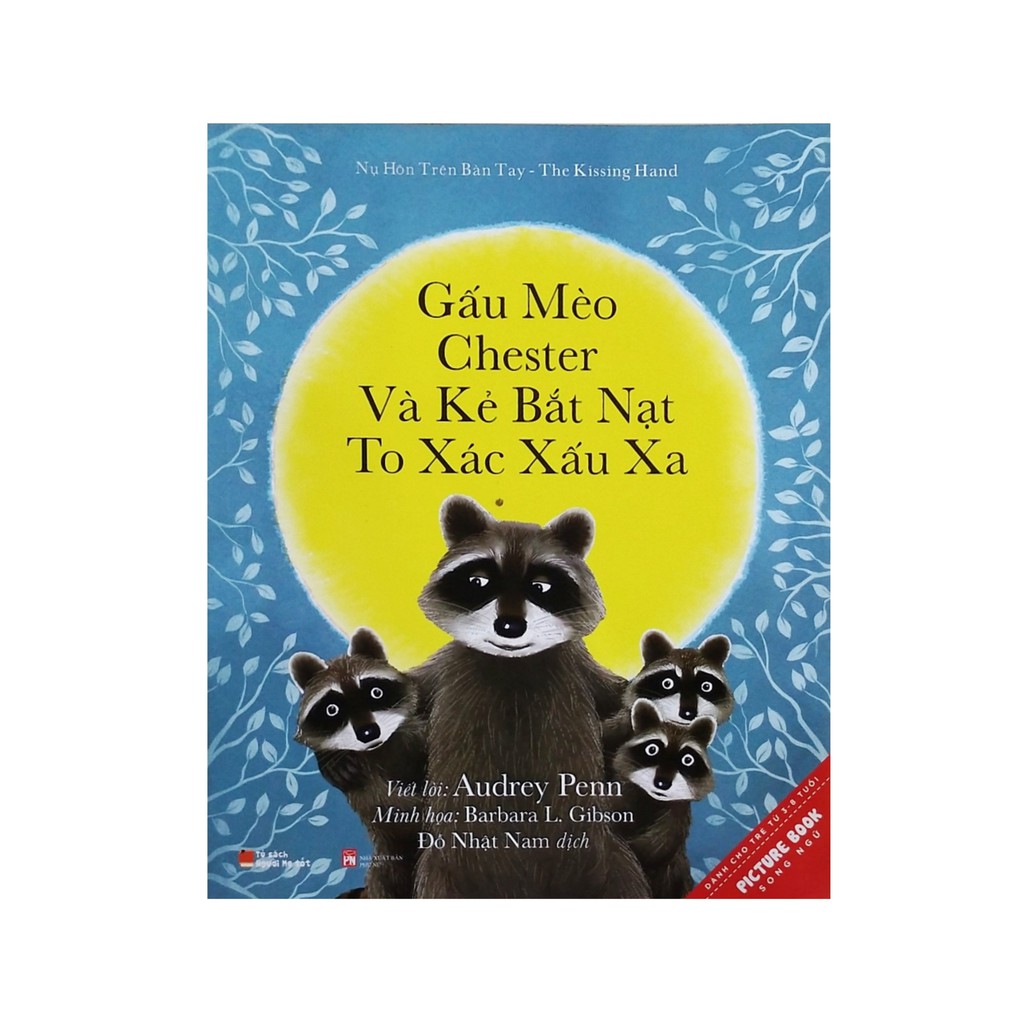 Sách - Gấu mèo chester và kẻ bắt nạt to xác xấu xa ( song ngữ picture book )