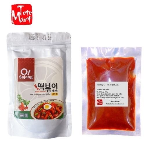 Sốt xào bánh gạo cay tokbokki - Sannadle