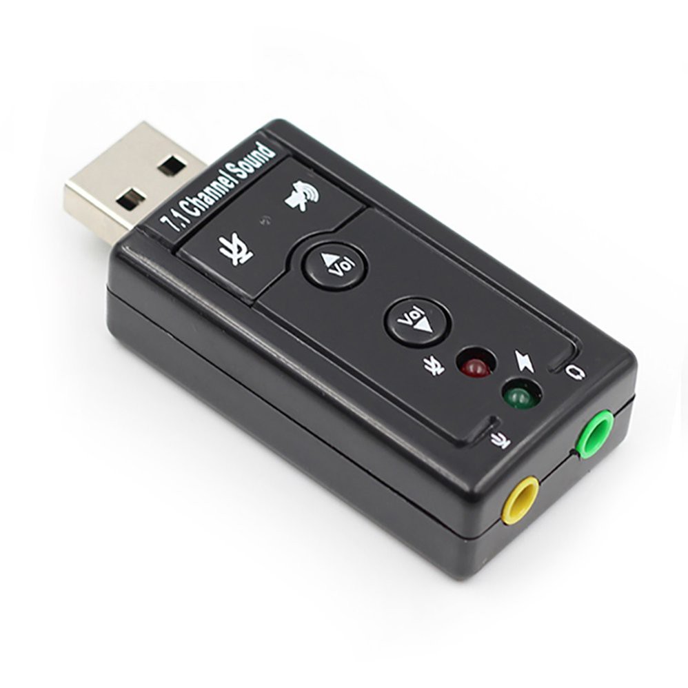 Card Âm Thanh Usb 7.1 Với Giắc Cắm 3.5mm | BigBuy360 - bigbuy360.vn