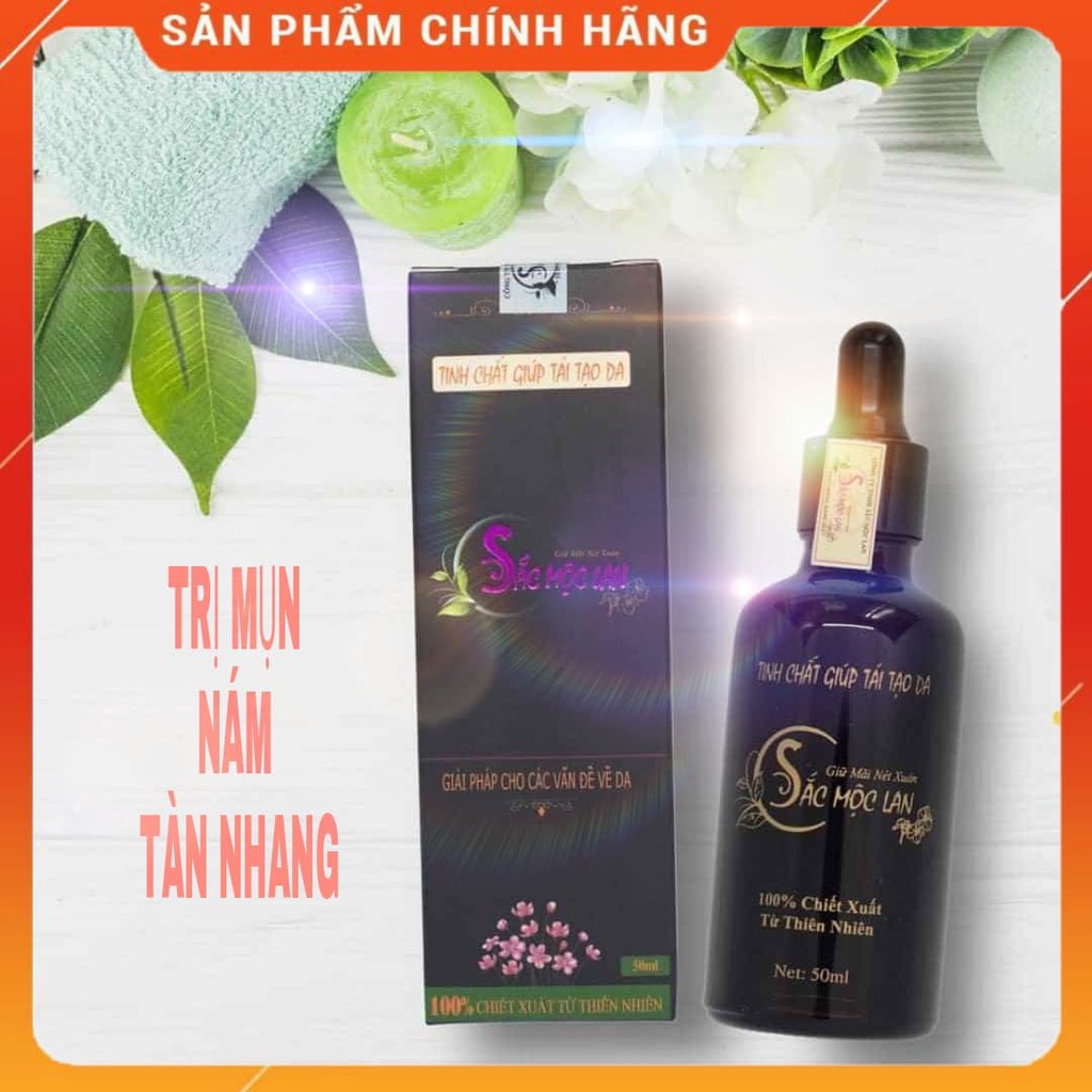 Tái Tạo Da Sắc Mộc Lan - Xóa Tan Mụn, Nám, Tàn Nhang- Dung Tích 50ml