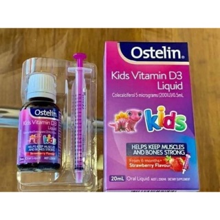 Vitamin D3 OSTELIN 6m+ 20ml