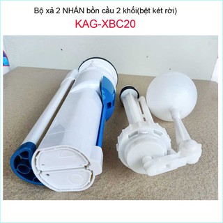 BỘ XẢ BỒN CẦU 2 NÚT NHẤN KAG-XBC20
