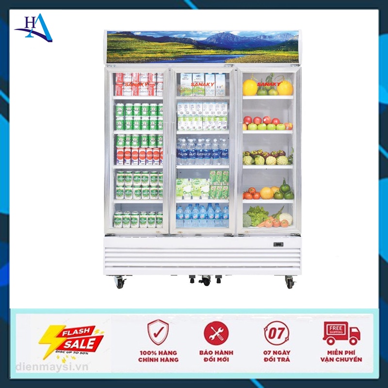 Tủ Mát Sanaky VH-1520HP3 inverter 1400 lít (Miễn phí giao tại HCM-ngoài tỉnh liên hệ shop)