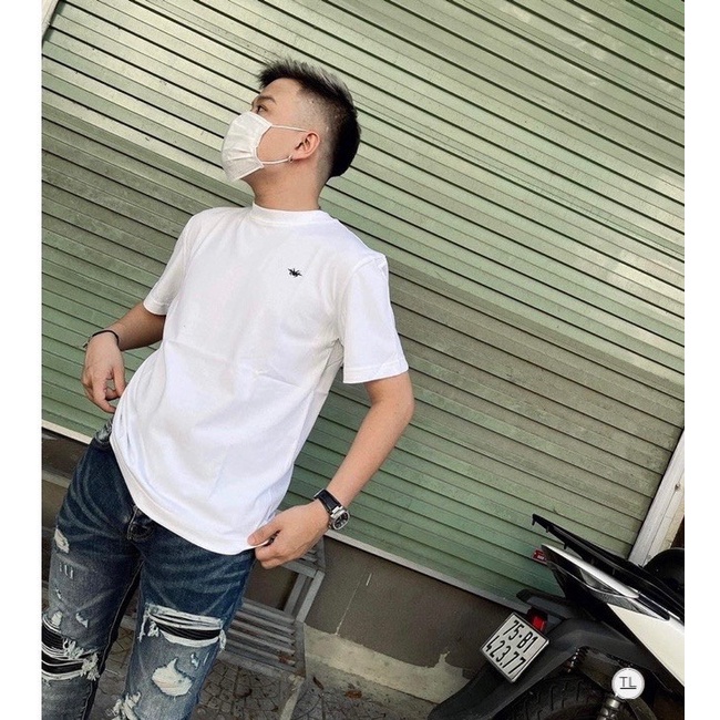 Áo Thun Nam Cổ Tròn ⚡ HÀNG SC LOẠI 1 ⚡  Logo Con Ong Siêu Đẹp , Form Dáng Suông Tay Lỡ , Phong Cách Sành Điệu , Hot Hit