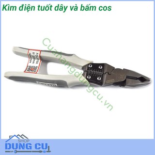 Kìm điện tuốt dây bấm cos