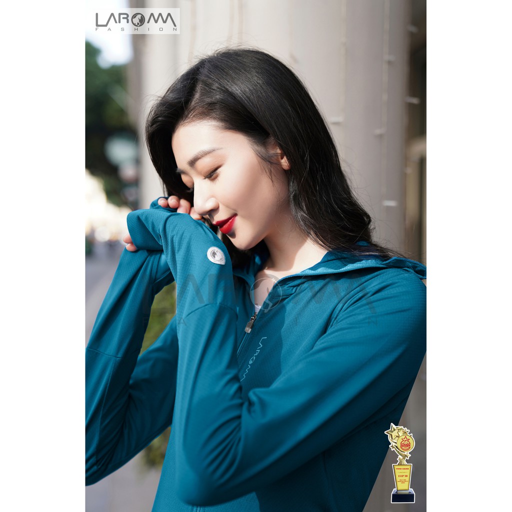 Áo chống nắng nữ cao cấp Laroma 2021 - Áo khoác chống nắng nữ Laroma dáng ngắn khử mùi, làm mát cơ thể | BigBuy360 - bigbuy360.vn
