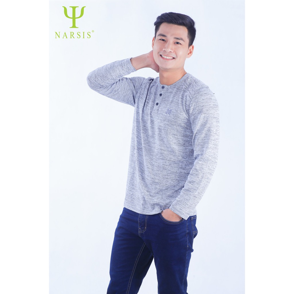 Áo Nam Thu Đông Dài Tay NARSIS D7073