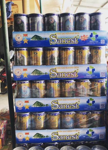 Thùng 30 Lon Nước Yến Sào Sanest Khánh Hoà