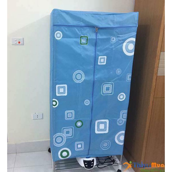 TỦ SẤY QUẦN /ÁO CÓ ĐIỀU KHIỂN TỪ XA CHẠY ÊM KHÔNG GÂY ỒN SIZE POWER XL [48X70X148 cm]