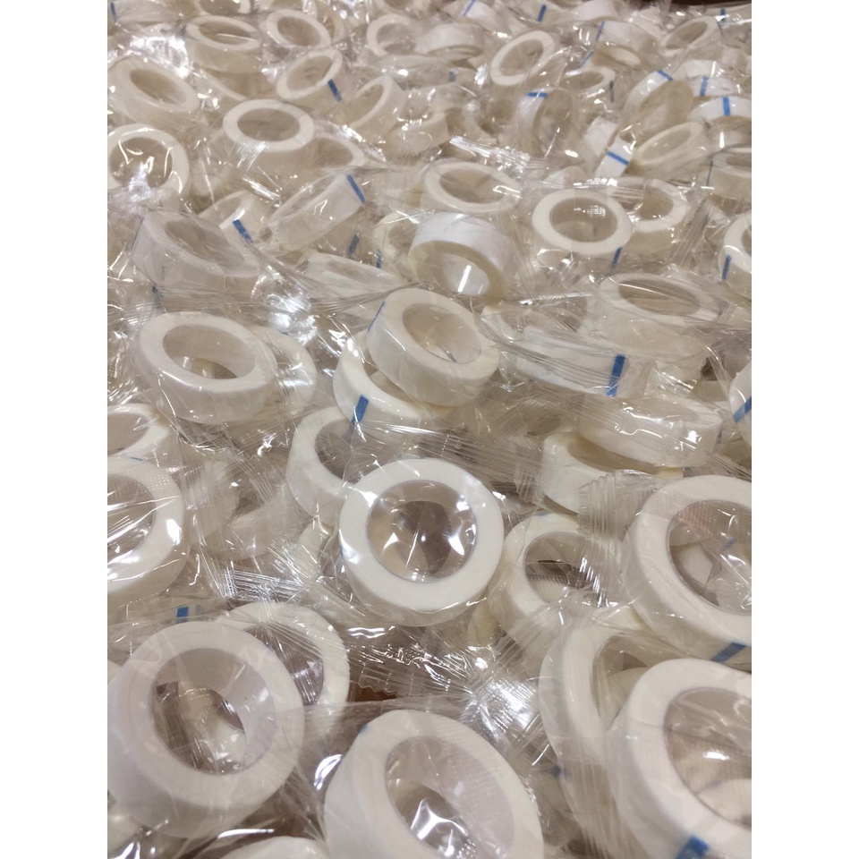 Băng keo lụa nối mi, băng keo dán mi dưới- nối mi - tạo fan - dụng cụ nối mi