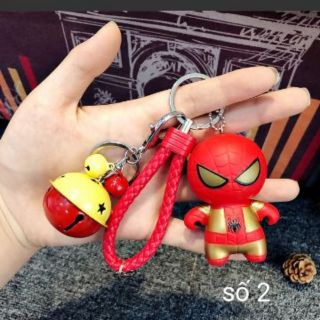 Móc khóa nhện đỏ,vàng.