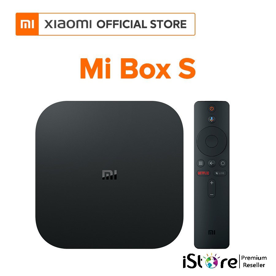 Tivi box Xiaomi Mibox S 4K Global Bản Quốc Tế Tiếng Việt tìm kiếm giọng nói - HÀNG CHÍNH HÃNG