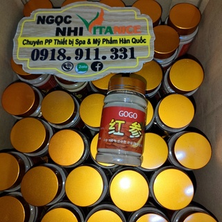 BỘT HỒNG SÂM GOGO - 100gr