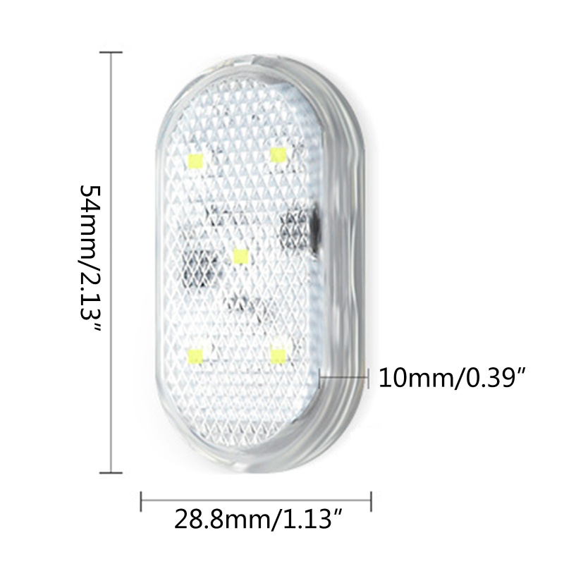 Bộ 2 Đèn Tín Hiệu Gắn Cửa Xe Hơi Kèm Sạc USB Tiện Dụng