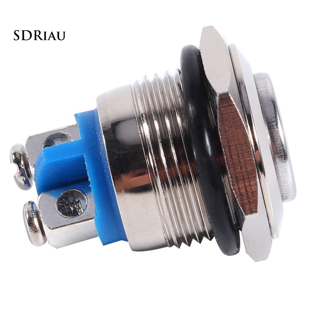 Công tắc dạng ấn chống thấm nước cho xe hơi 12V 16mm