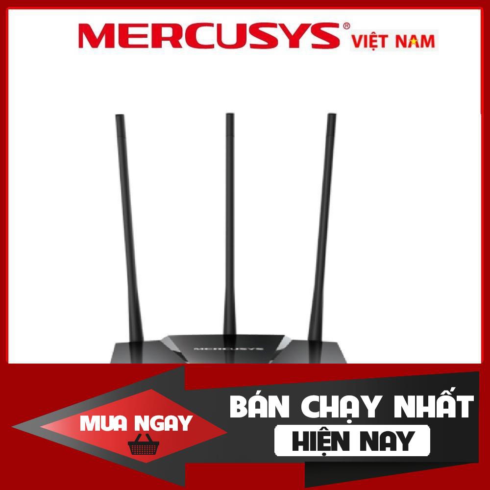 Router Wi-Fi Mercusys Chuẩn N Công Suất Cao - Tốc Độ 300Mbps MW 330HP