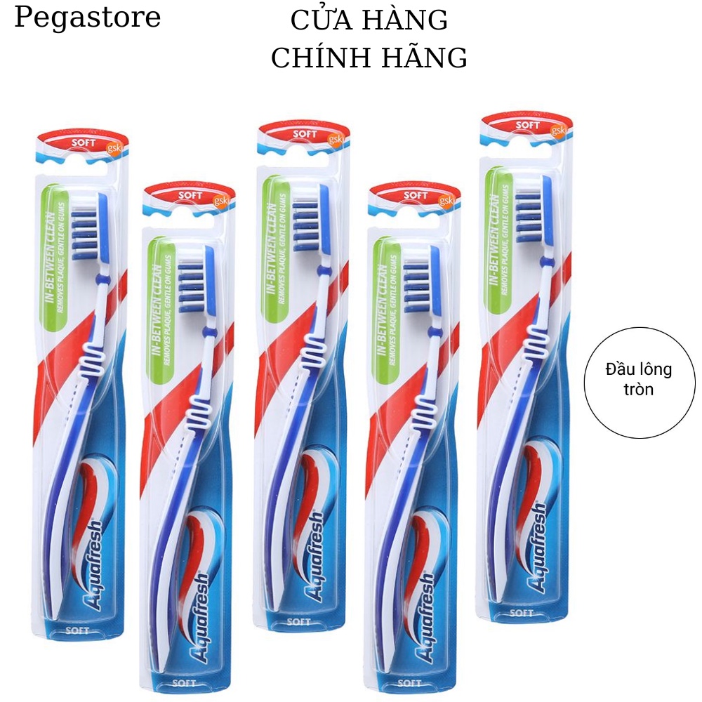Bàn chải lông mềm AQUAFRESH In Between Clean Soft - 1 cái