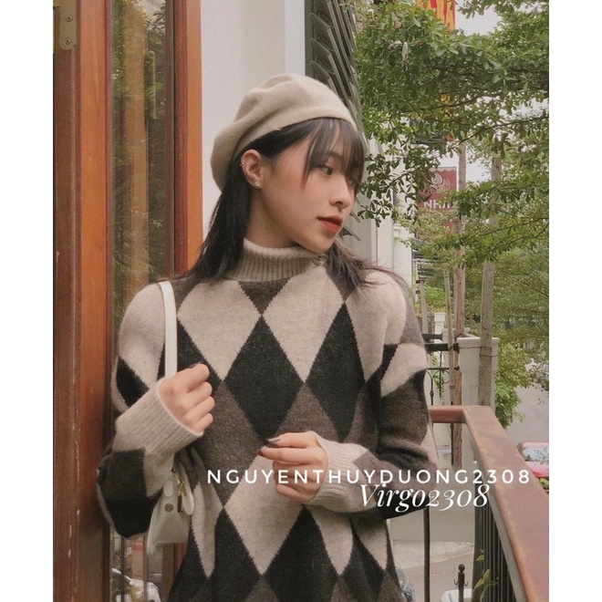 [HÀNG SẴN]ÁO LEN TRÁM CỔ LỌ MIX MÀU XINH XẮN HÀNG QUẢNG CHÂU | BigBuy360 - bigbuy360.vn