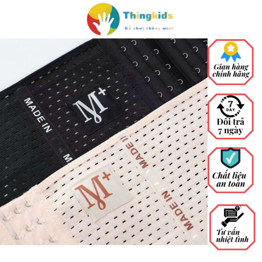 Đai nịt bụng thông hơi chống cuộn chữ M - Thingkids