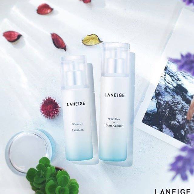 Nước Cân Bằng Dưỡng Ẩm Và Làm Sáng Da Laneige White Dew Skin Refiner 120ml