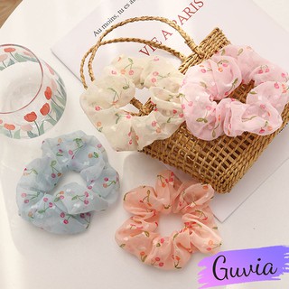 Cột tóc vải Scrunchies Anh Đào buộc tóc BT10 siêu xinh