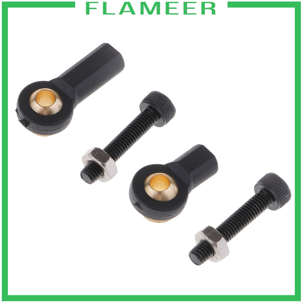 Set 10 Đầu Nối M3 Bằng Kim Loại Chuyên Dụng Cho Xe Điều Khiển Từ Xa Axial