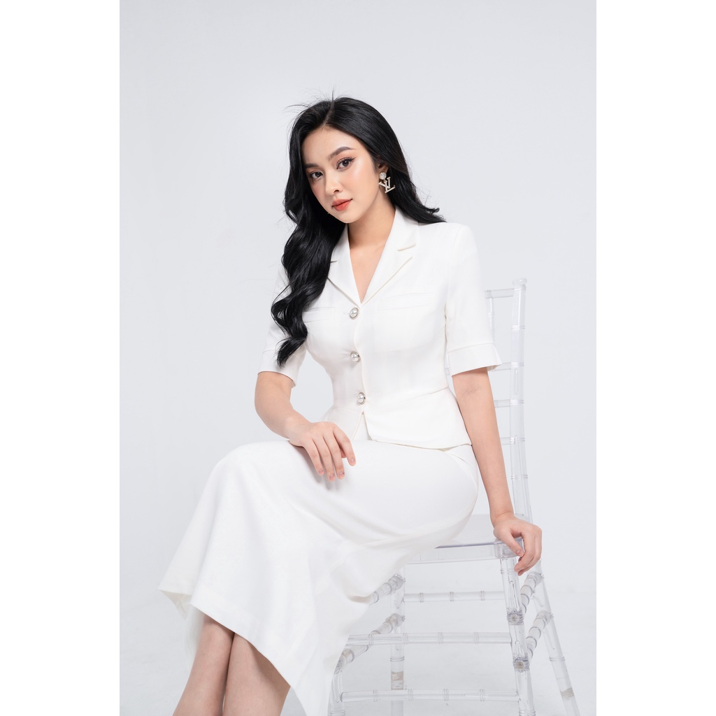 Áo vest nữ ngắn tay công sở VENUS
