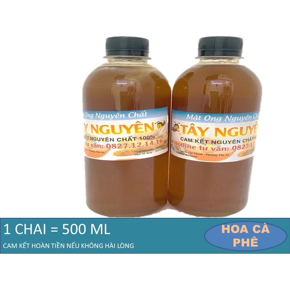 2 lít Mật Ong hoa Rừng Nguyên Chất 100% -  loại Đặc Biệt