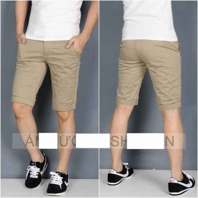 [Giảm thêm 20k khi nhập TIVA2020] Quần short kaki nam