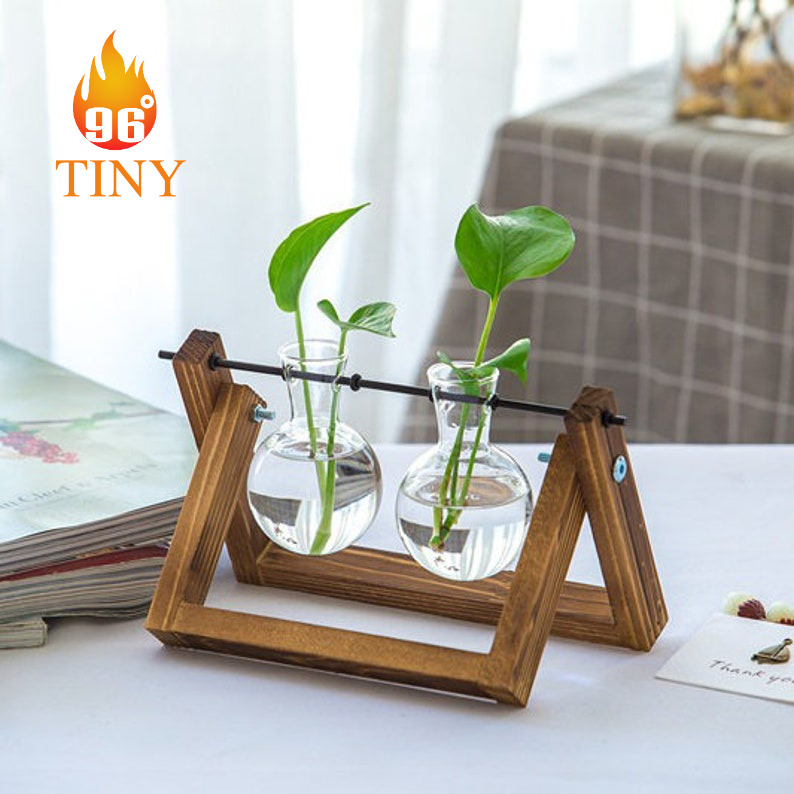 Bình trang trí bàn làm việc, văn phòng để cắm hoa, trồng cây, kiểu dáng lạ mắt, phù hợp mọi không gian