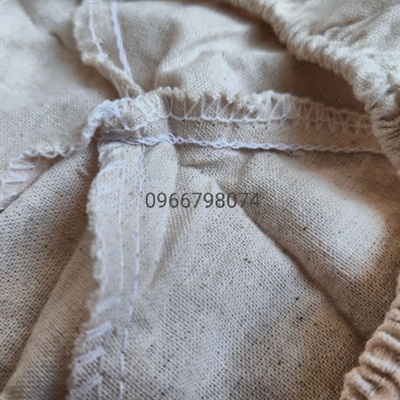 Vải lót rổ bánh mì  (100% sợi cotton tự nhiên, hàng xuất dư siêu đẹp)